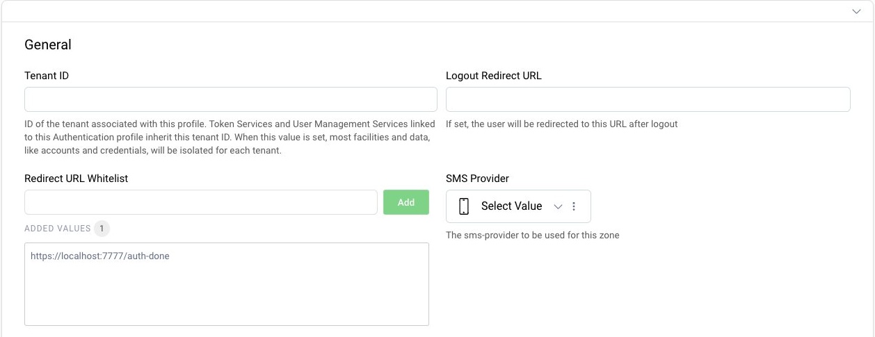 Approve Redirect URL Approve Redirect URL