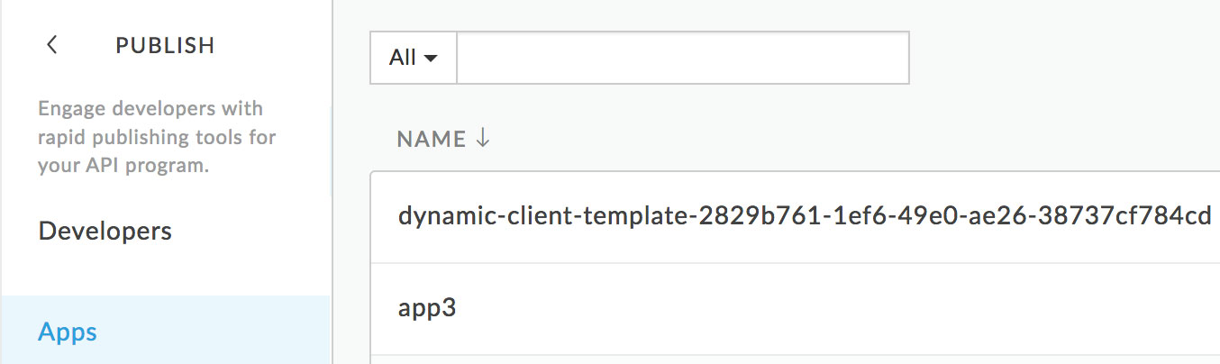 Apigee App